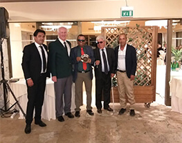 Blind Golfer Zohar Sharon won the Italian Open